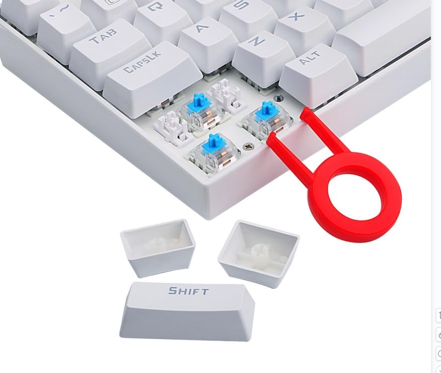 TECLADO MECÁNICO REDRAGON K552W-RGB KUMARA - Imagen 2