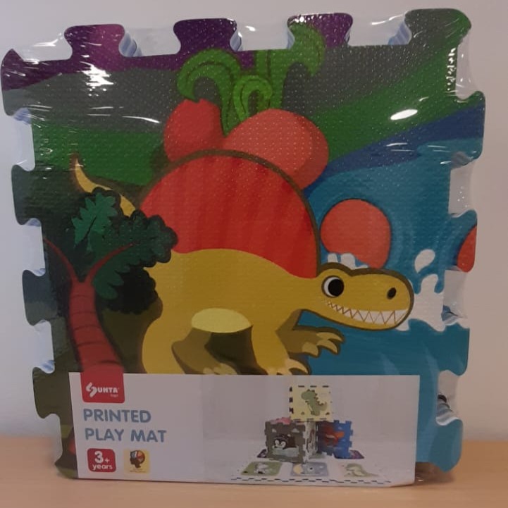 TAPETE DE ESPUMA ROMPECABEZAS MUNDO DE DINOSAURIOS 3065 - Imagen 3