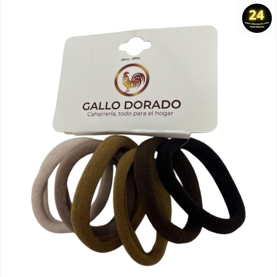 GOMAS ELÁSTICAS X 6 PARA EL CABELLO ZJ230759 - Imagen 4