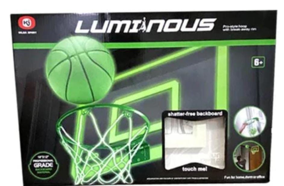 TABLERO DE BASKETBALL FLUORESENTE PARA LA PARED -OKJ9102-G2 - Imagen 2