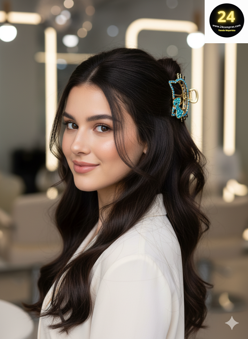 CAIMÁN PARA CABELLO DE GATITA CUERPO ENTERO Y ROSTRO GATITA  ZJ224691 - Imagen 2