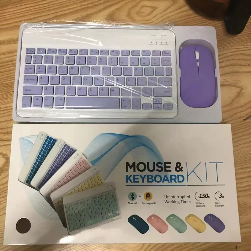 COMBO DE MINI TECLADO DE COLORES CON MOUSE - TF-30