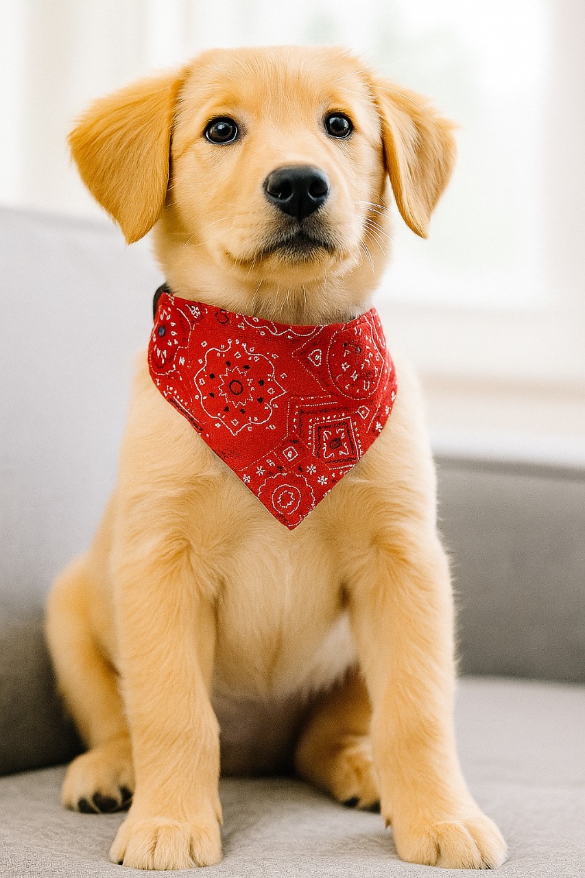 COLLAR MASCOTA PAÑOLETA CON FLOR - PEQUEÑA  - ZJ231750 - Imagen 2