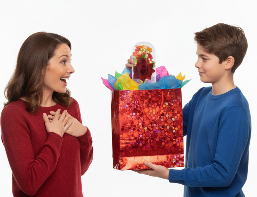 BOLSA DE REGALO GRANDE  26x34 Fan 403 - Imagen 2