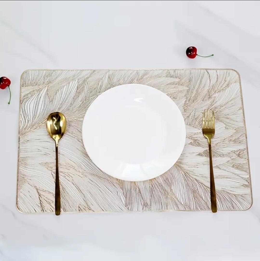 INDIVIDUAL ELEGANTE RECTANGULAR PARA LA MESA  ZJ226118