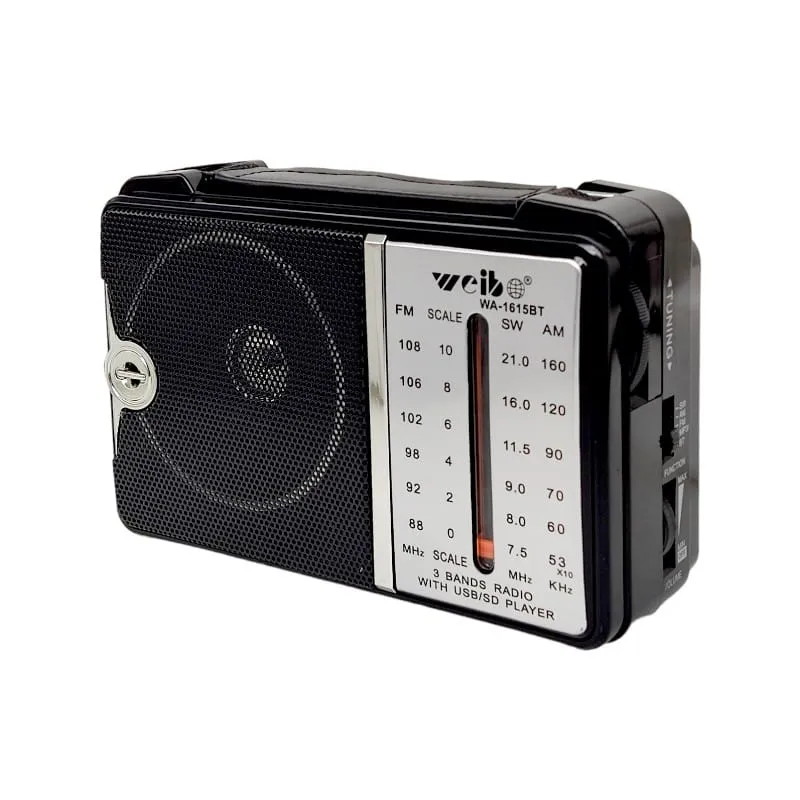 RADIO PORTÁTIL WEIBO WA-1615USB