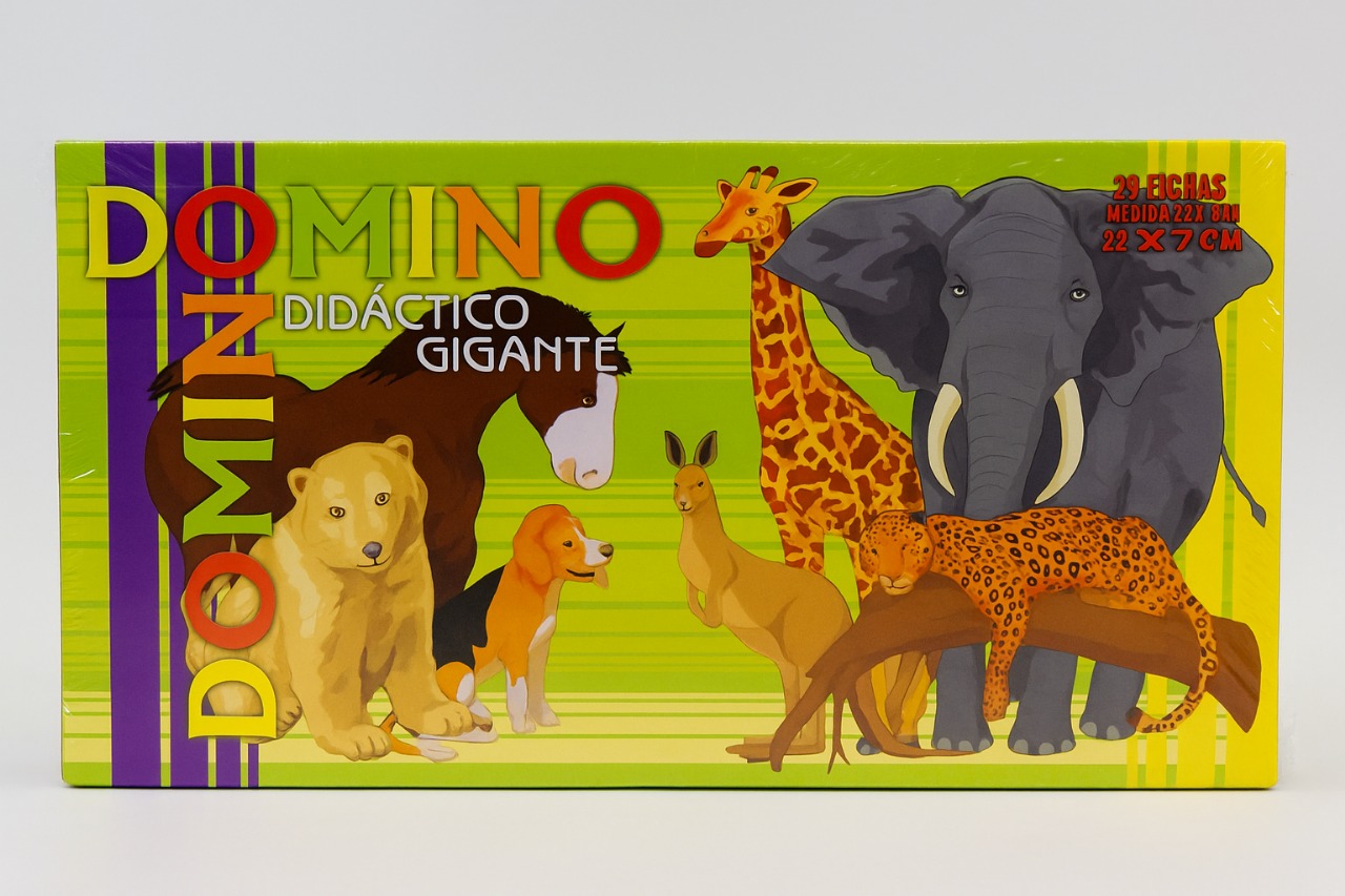 DOMINÓ DIDÁCTICO GIGANTE DE ANIMALES 2135