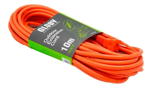 EXTENSIÓN ELÉCTRICA NARANJA DE 10M - 0907