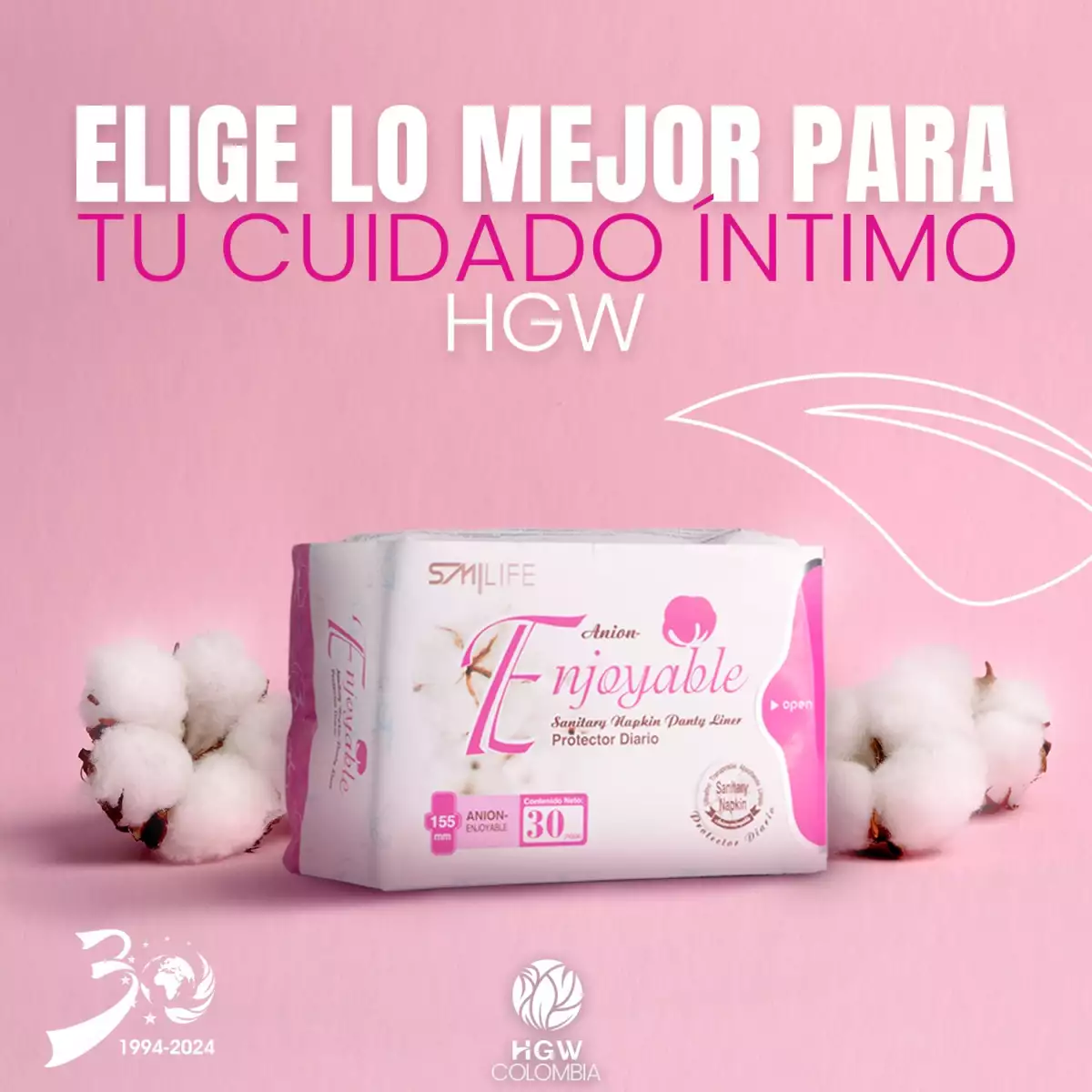 PROTECTOR DIARIO ENJOYABLE CONTENIDO 30 UNIDADES - 6950225101881 - Imagen 5