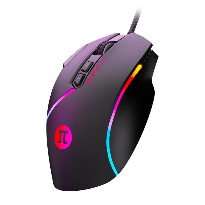 MOUSE GAMER GLADIUS CON ILUMINACION PMO-103 - Imagen 3