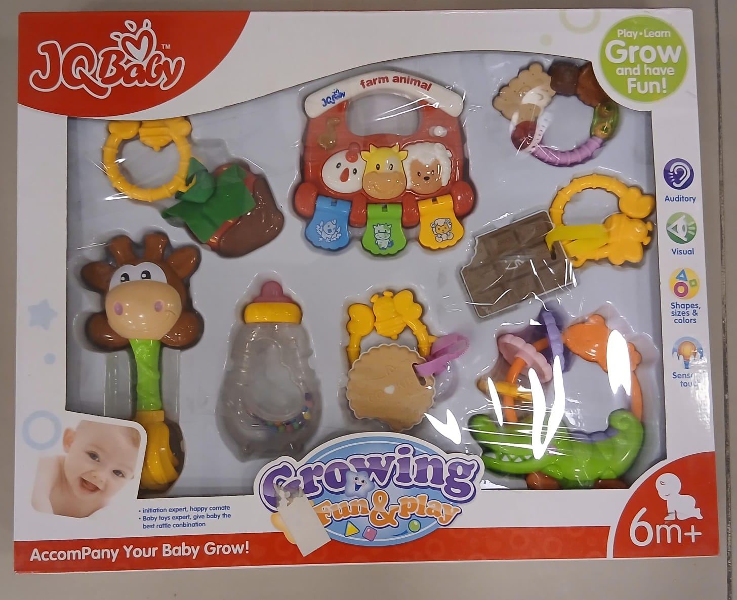 SET DE SONAJERO PARA BEBES (NIÑOS) -8009