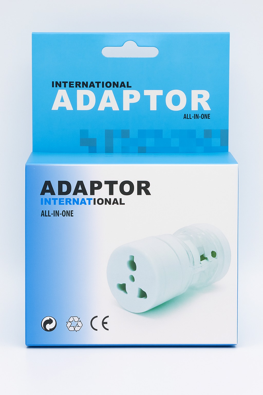 ADAPTADOR UNIVERSAL DE VIAJE EUROPEO TODO EN UNO 0434