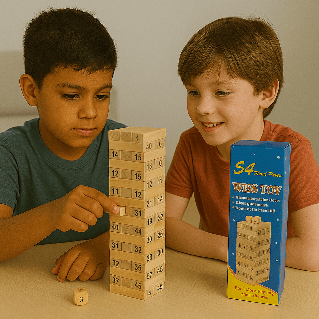 JENGA TORRE DE BLOQUES DE MADERA CLÁSICA 54 PIEZAS RER. 24312-3