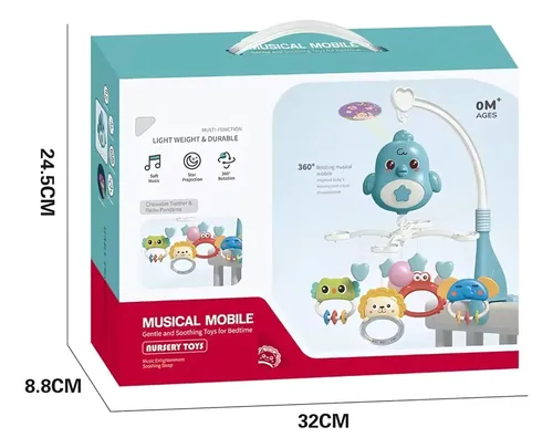 MÓVIL PARA CUNA PROYECTOR 648A-68