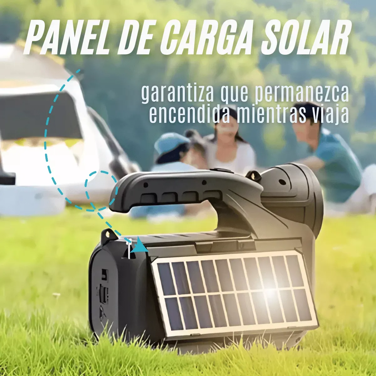 PARLANTE BLUETOOTH TIPO LINTERNA PARA EMERGENCIAS - Imagen 3