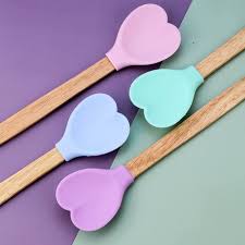 CUCHARA COCINA MADERA CON SILICONA - ZJ224159