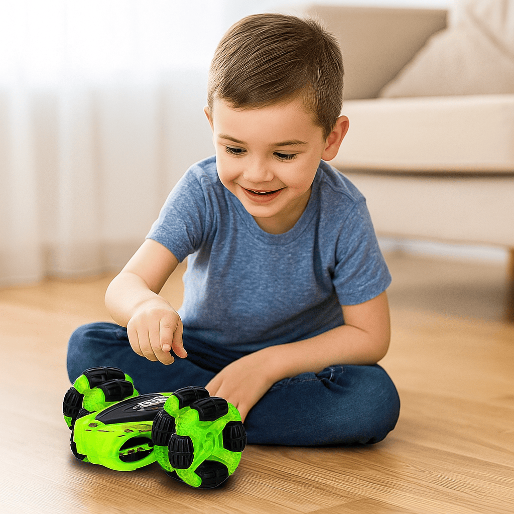 CARRO ACROBATICO 4X4 DUAL CONTROL CON SENSOR CARRO CONTROL 1365A