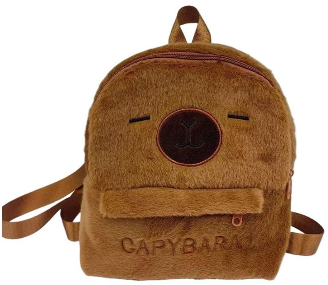 MALETA CAPIBARA REDONDA ESCOLAR ZJ225519