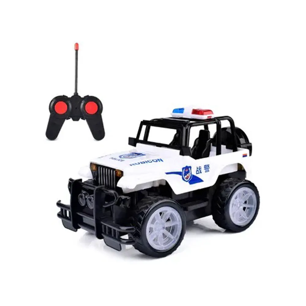 CARRO DE POLICIA TIPO JEEP JUGUETE CONTROL REMOTO RD128 - Imagen 2