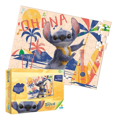 ROMPECABEZAS STITCH OHANA: DIVERSIÓN EN CADA PIEZA  12629