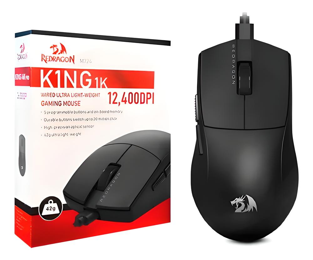 MOUSE PARA JUEGOS REDRAGON K1NG1K M724