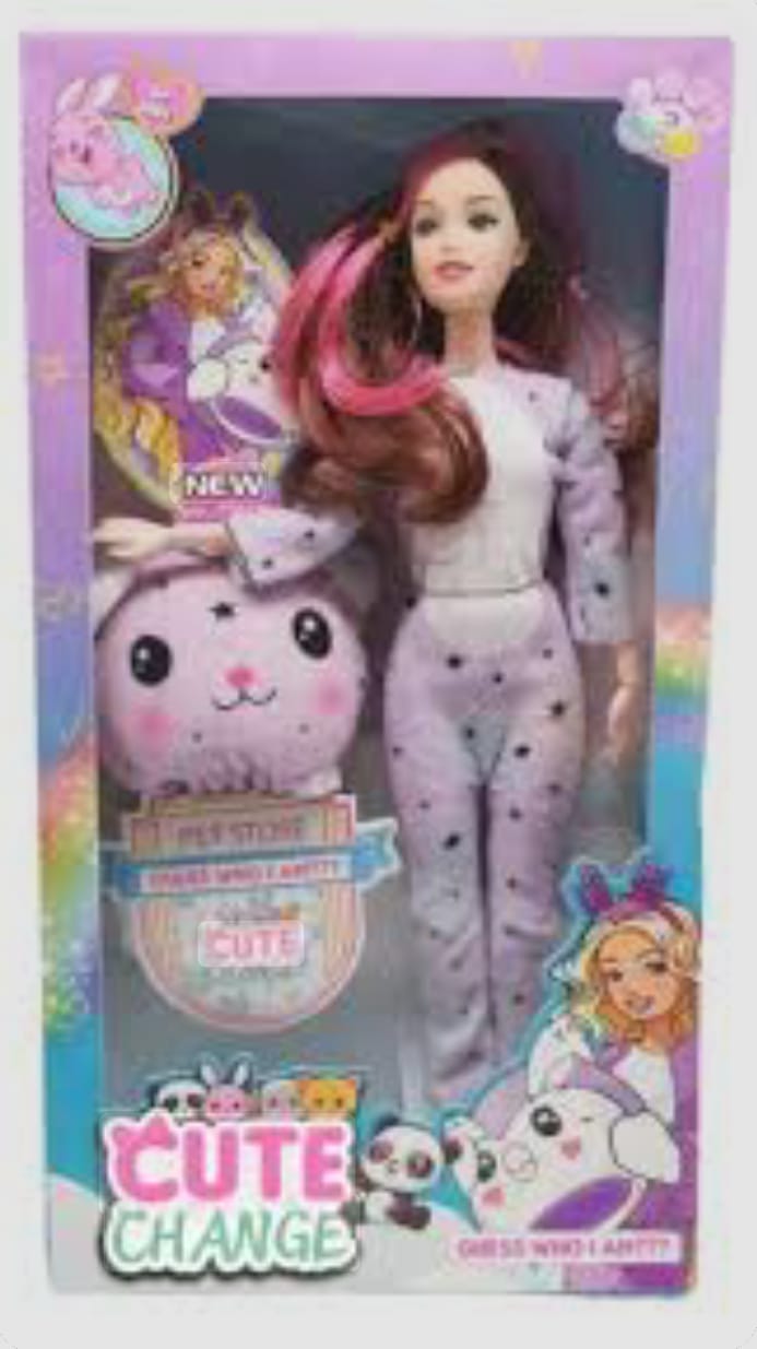 BARBIE CON MASCOTA - 604
