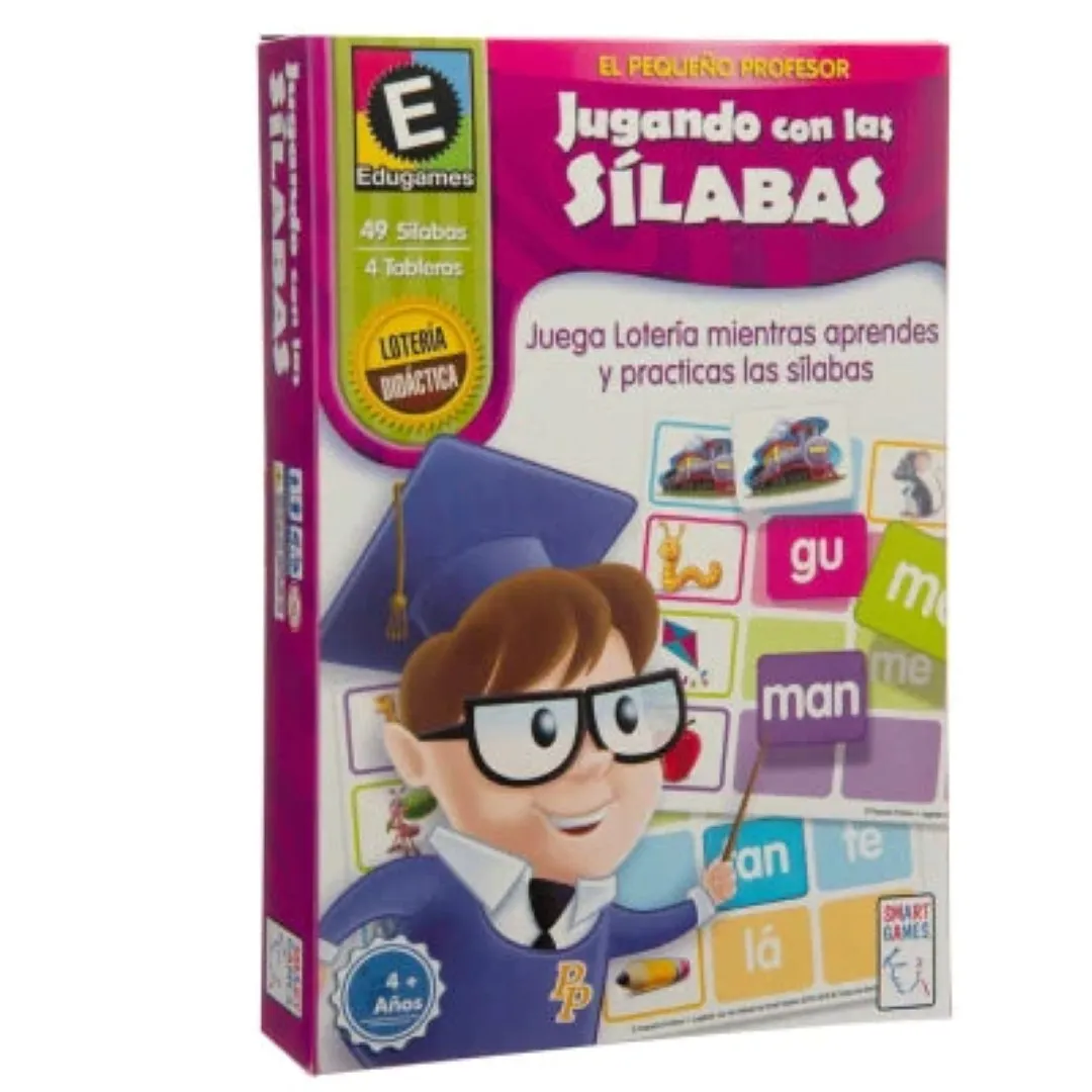 JUEGO LOTERIA JUGANDO CON LAS SILABAS 80014